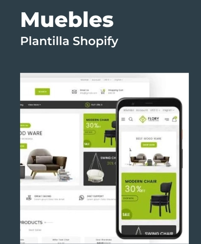 Plantilla Shopify para tiendas de muebles, muebles Shopify store